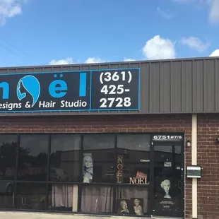 New sign for salon!