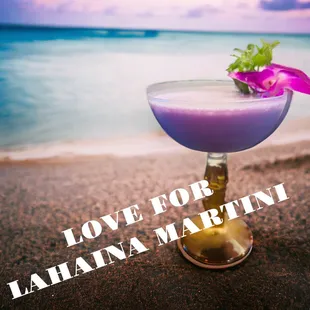 Love For Lahaina Martini, Ube &amp; Coconut Flavors