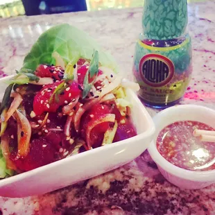 Ahi SHOYU Poke Appetizer