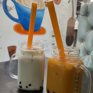 Milk Tea &amp; Thai Tea Boba