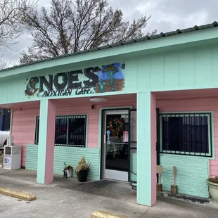 Storefront from the road