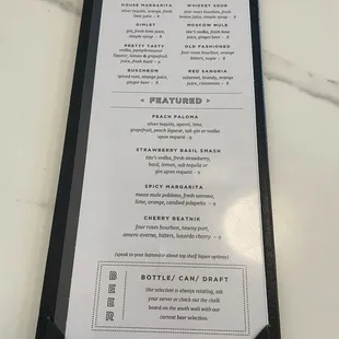 Cocktails