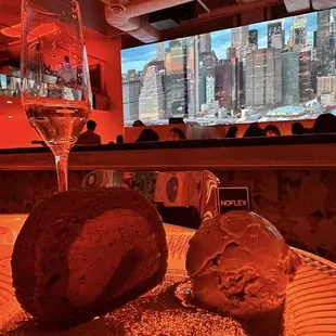 Kyoto hoji tea roll cake