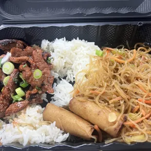 BBQ Pork/Pancit/Lumpia/Rice Combo