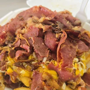 Chili Cheese with Pastrami