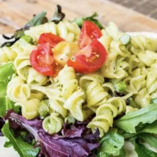 Caprese Caesar Pasta Salad