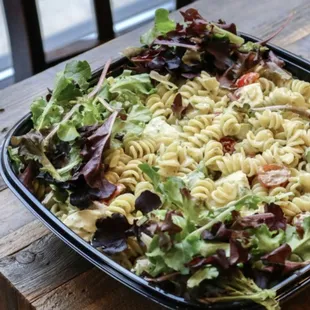 Basil Pasta Salad. Yum!