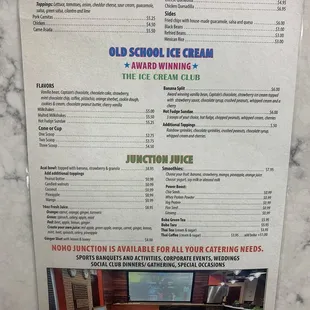 Menu 2, Noho Junction Food Court, NoHo, off N Oregon Ave &amp; W Cass St, N of Kennedy, S of Cypress, South Tampa