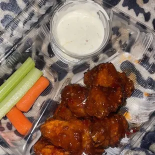 Traditional Crispy Wings chili
