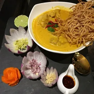 Coconut Curry Noodle Soup* (Khao Soi)