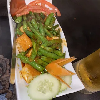 Spicy Green Beans**