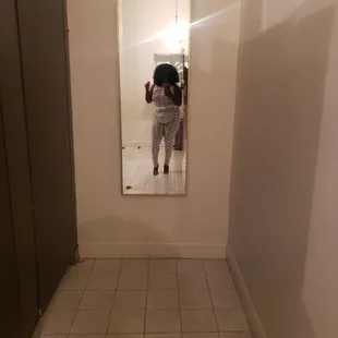 a woman taking a selfie