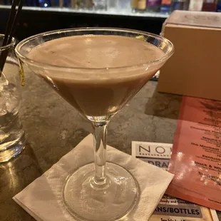 Chocolate Pistachio Martini