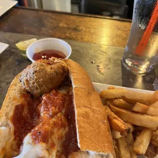 Meatball Parm Grinder
