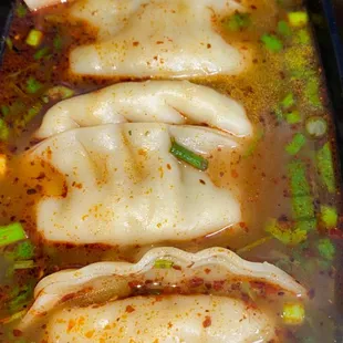 Spicy dumplings