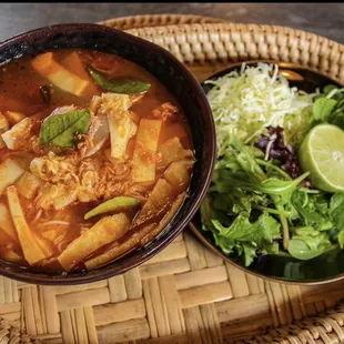 Khao Bun Sin(beef noodles soup)