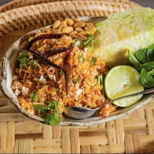 Nam Khao (crispy rice salad)