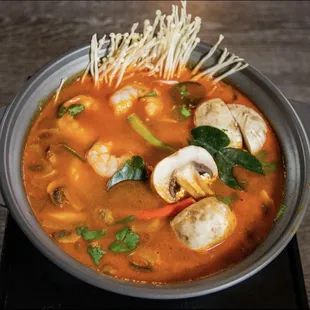 Tom Zap (Spicy sour soup)