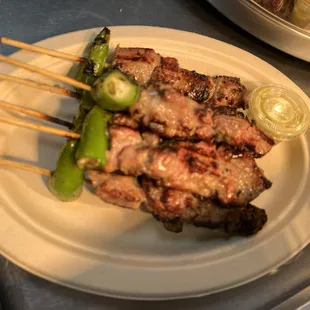 Ribeye skewers