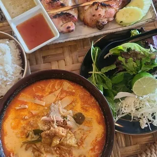 #3 - Chicken Thigh Skewer Combo