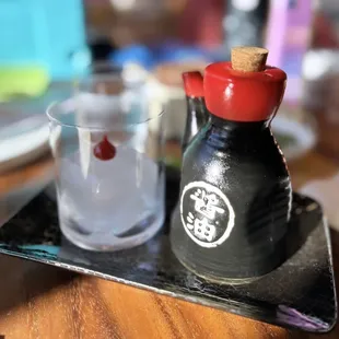 call me shoyu warrior - smoky martini - mezcal