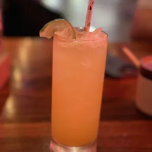 Passion fruit highball