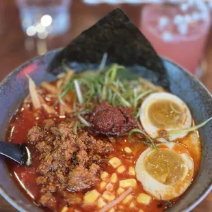 Spicy miso ramen