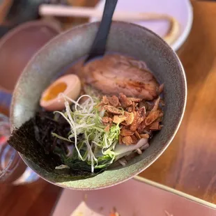 Black Garlic Tonkotsu