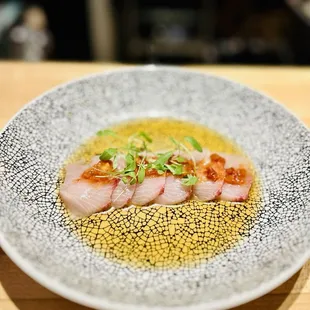 Hamachi Crudo