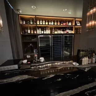 interior, sushi and sashimi