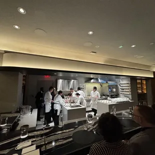 sushi and sashimi, interior