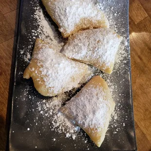 Beignets! Hot out of the oil!!