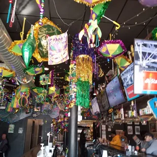 Mardi gras decor