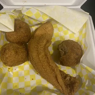 Boudin balls and catfish