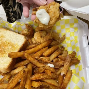 Shrimp basket