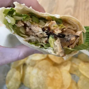 Chicken Caesar Wrap
