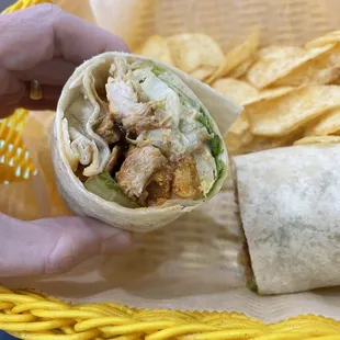 Grilled Chicken Caesar Wrap
