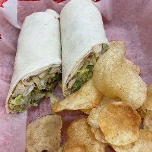 Grilled Chicken Caesar Wrap