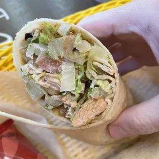 Grilled Chicken Caesar Wrap