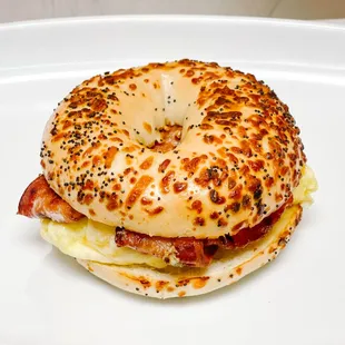 Breakfast bagel
