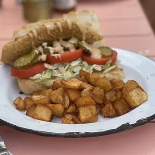 Po' Boy Sandwich