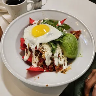 Cajun Boudin Chilaquiles