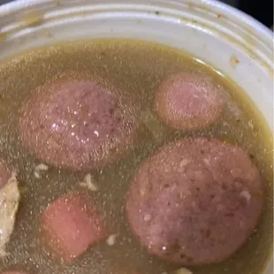 They should take the Nola out the name of their restaurant! Who puts hot dog wieners in gumbo?!