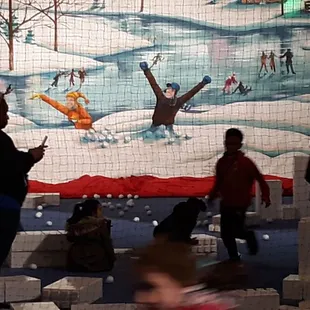 Snowball &quot;fight&quot; area