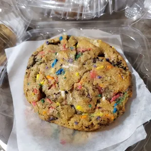 Birthday cake cookies