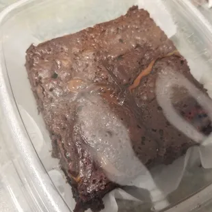 Turtle brownie