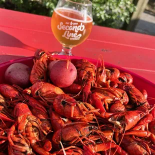 crawfish @Second Line Brewing