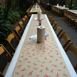 Catering Setup for a private event