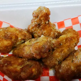 Garlic Parm wings