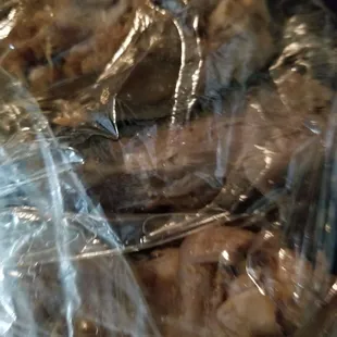 One bag of turkey necks with 3 big ones inside.